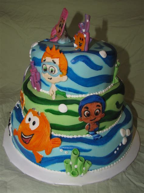 Bubble Guppies Cake - CakeCentral.com