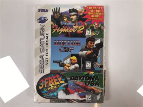 Sega Saturn Free Games Bundle Edition Vitua Fighter Virtua Cop