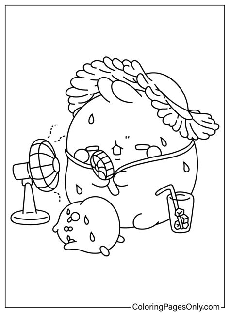 Dibujos Para Colorear Molang Dibujosparacolorear