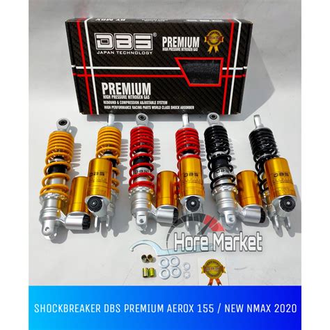 Jual SHOCKBREAKER DBS PREMIUM AEROX 155 NEW NMAX 2020 310MM TABUNG