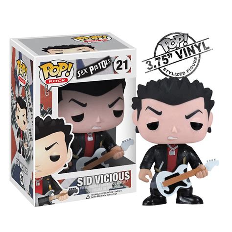 Sex Pistols Collectible 2012 Funko Pop Rocks Sid Vicious Vinyl Figure