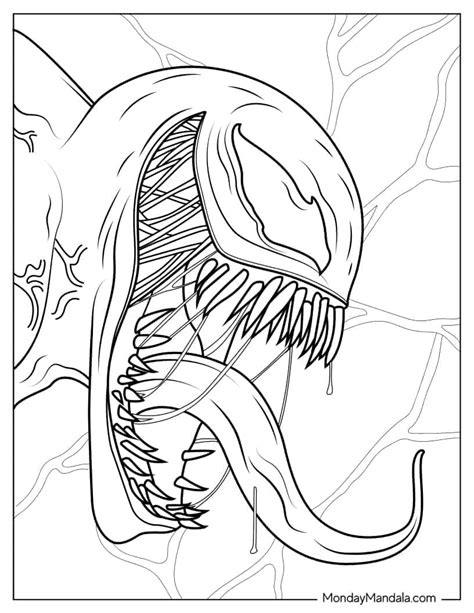 Best 9 Venom 10 Coloring Pages For Kids Artofit