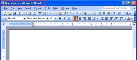 Microsoft Word Tutorial Introduction To Ms Word Inforamtionq