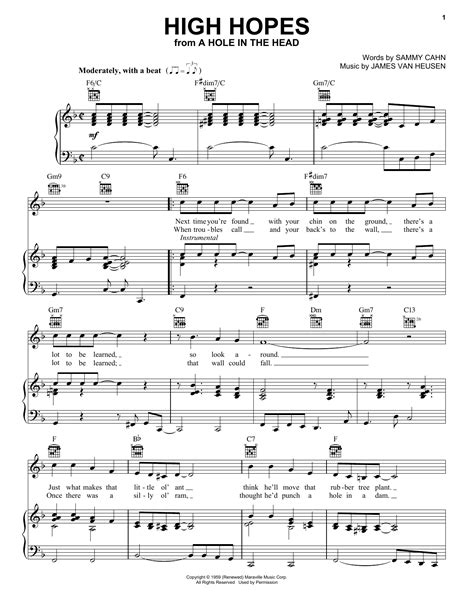 High Hopes | Sheet Music Direct