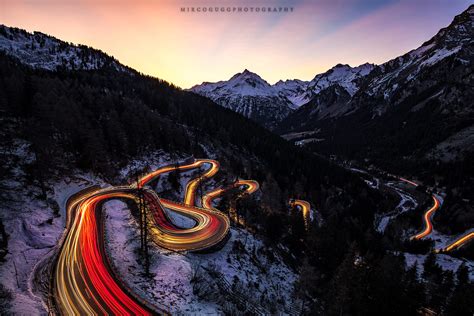 Maloja Pass Road, Switzerland