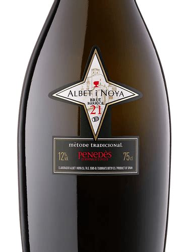 2016 Albet i Noya Barrica 21 Penedès Brut Reserva Vivino US