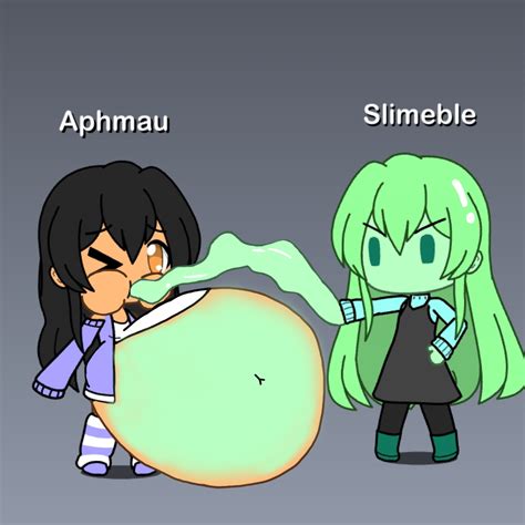 Gacha Aphmau Slime Inflation By Reinkcody On Deviantart