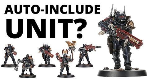 Why A Lot Of Imperial Armies Are Taking This Unit Adeptus Arbites Exaction Squad Review Youtube