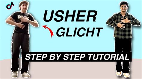 Usher Glitch Dance *STEP BY STEP TUTORIAL* (Beginner Friendly) - YouTube