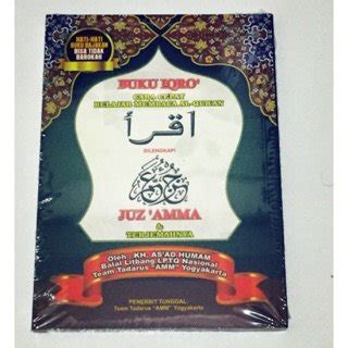 Jual Buku Iqro Bendel Besar Plus Juz Amma Hvs Warna Ukuran Besar Di