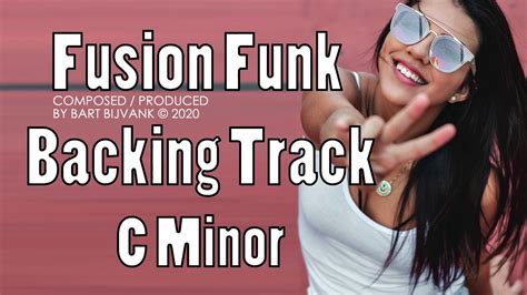 Fusion Funk Backing Track C Minor Deep Funky Groove YouTube