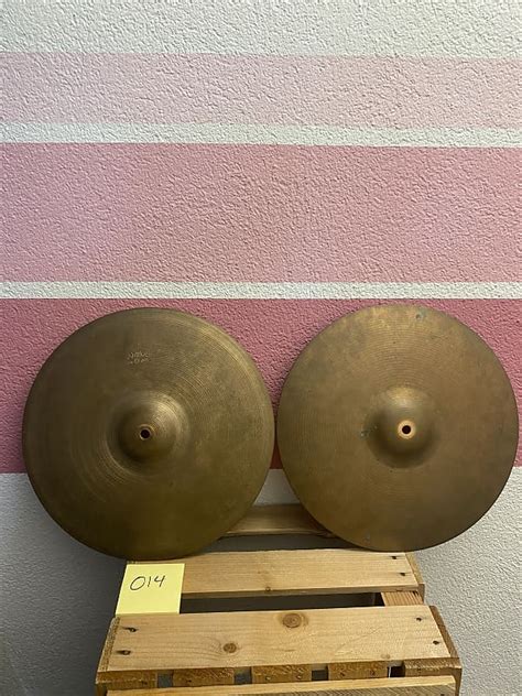 Paiste Stambul Before 1970 Hi Hats 14 Reverb