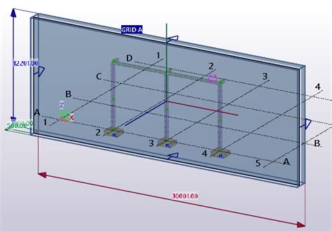 Affichage et modification des vues de dessin dans le modèle Tekla