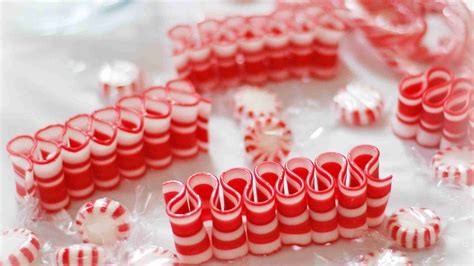 Peppermint Ribbon Candy Oak Hill Bulk Foods