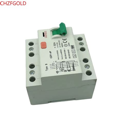 Chzfgold B Type Rcd Rccb Ac Dc Ka V Elcb Circuit Off