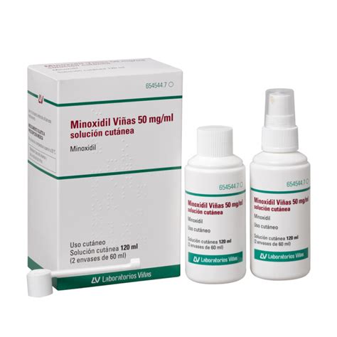 Minoxidil Vi As Mg Ml Solucion Cutanea Frascos Ml