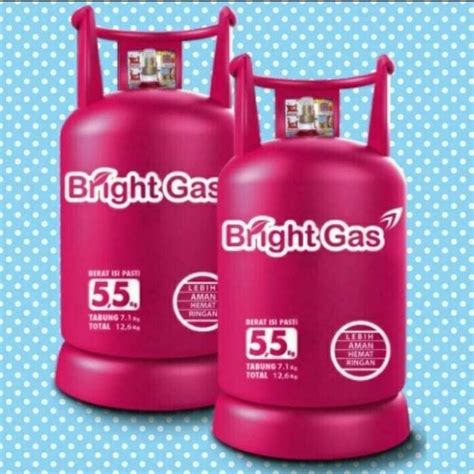 Jual Tabung Gas Bright Gas Kg Shopee Indonesia