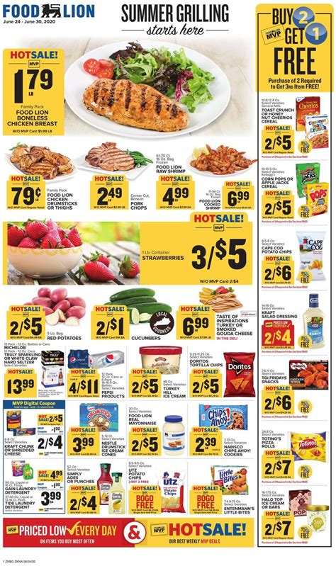 Food Lion Ad Circular - 06/24 - 06/30/2020 | Rabato