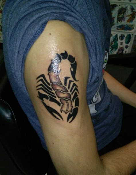 Scorpion tattoo | Scorpion tattoo, Tattoos, Skull tattoo