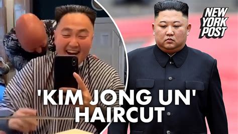 Barber surprises client with 'Kim Jong-un' haircut | New York Post ...