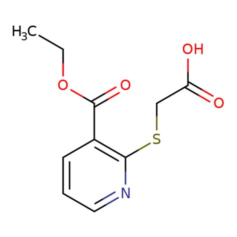 2 3 Ethoxycarbonyl Pyridin 2 Yl Sulfanyl Acetic Acid