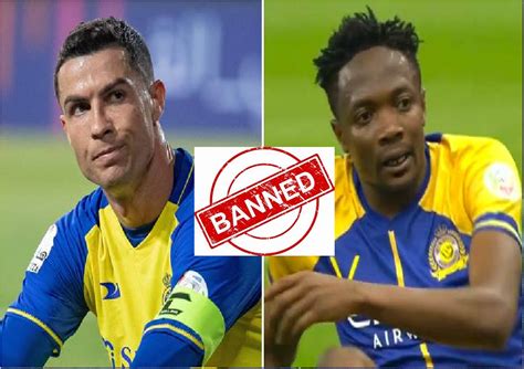 Cristiano Ronaldo S Al Nassr Banned From Registering New Players A