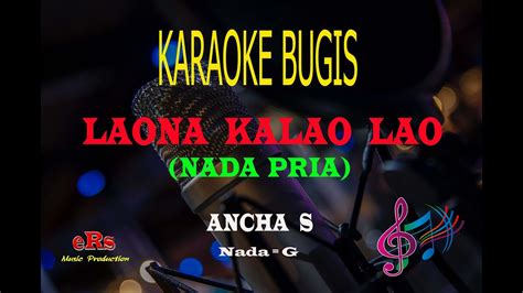 Karaoke Laona Kalao Lao Nada Pria Ancha S Karaoke Tanpa Vocal Youtube