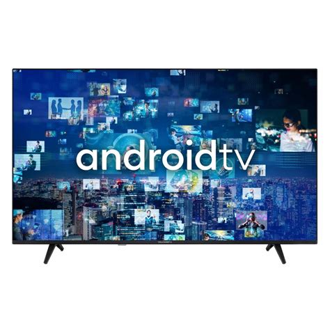 Telewizor SMART Android TV UHD 4K LED 43 Cale WiFi BT APLIKACJE Netflix