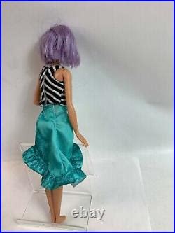 Barbie Fashionista Doll No 18 Va Va Violet Doll With Clothes JAPAN