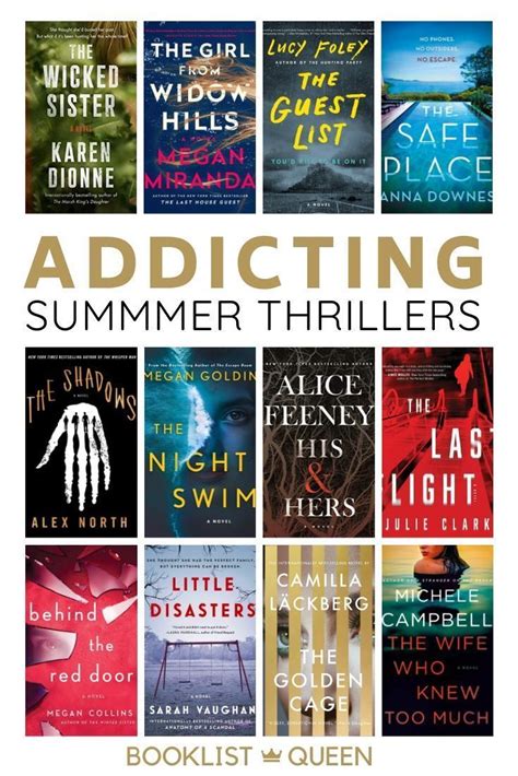 The Best New Thriller Books Of Summer