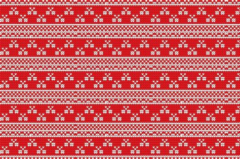 Premium Vector Christmas Ugly Sweaters Seamless Pattern Premium Vector