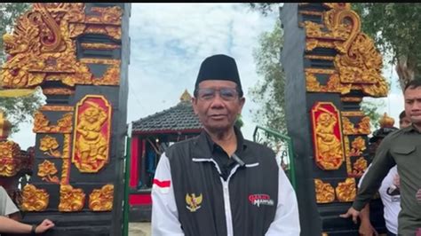 Sudah Siapkan Suratnya Mahfud Md Umumkan Mundur Dari Jabatan Menko