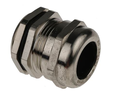 Rs Pro Rs Pro Metallic Nickel Plated Brass Cable Gland M Thread