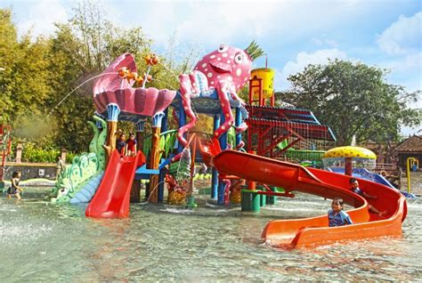 Water Play Zone to Cool-off Body After Adventure! - Taman Safari Bali