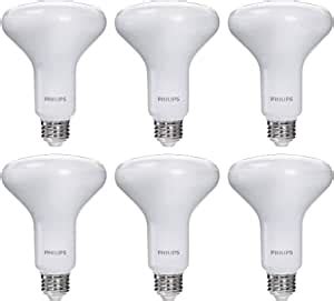 Philips Led Dimmable Br Frosted Light Bulb With Warm Glow Effect