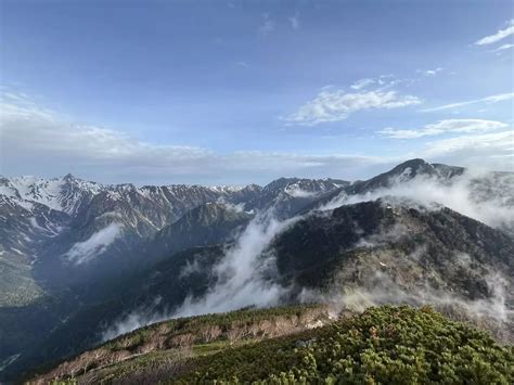 蝶ヶ岳🦋and常念岳🏔️（三股サーキット） みちゃんさんの常念岳・大天井岳・燕岳の活動日記 Yamap ヤマップ