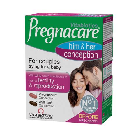 Vitabiotics Pregnacare His Her Conception Tabs Vita You