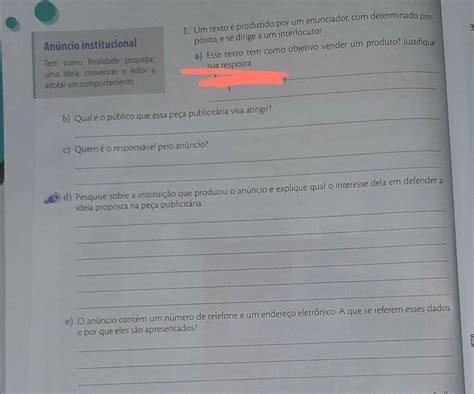 Preciso Dessas Quest Es Respondidas Para Hoje Por Favor Me Ajudem