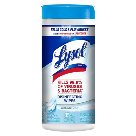 Toallitas Desinfectantes Lysol Para Superficies G Bodega Aurrera