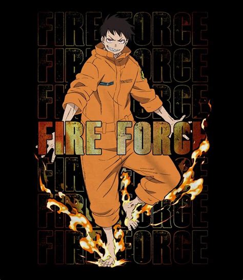 Shirt 2xl Fire Force Shinra