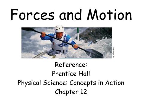 Ppt Forces And Motion Powerpoint Presentation Free Download Id3923308