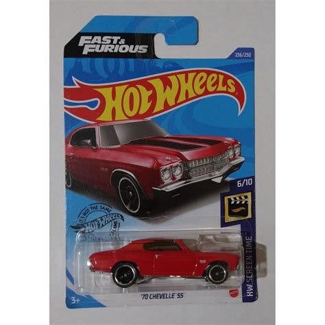 Hot Wheels Chevelle Ss Fast Furious Velozes E Furiosos