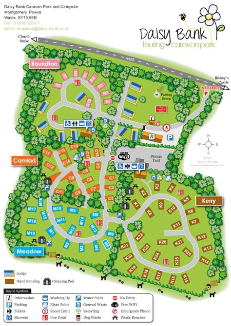 Plassey Holiday Park Map