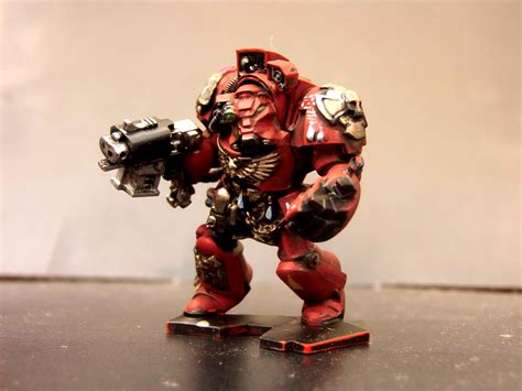 Blood Angels Space Hulk Terminator Armor Brother Omnio Front