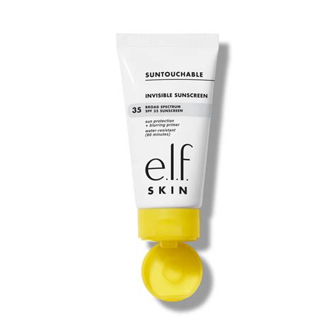 Elf Suntouchable Invisible Makeup Primer W Sunscreen Spf 35 Elf