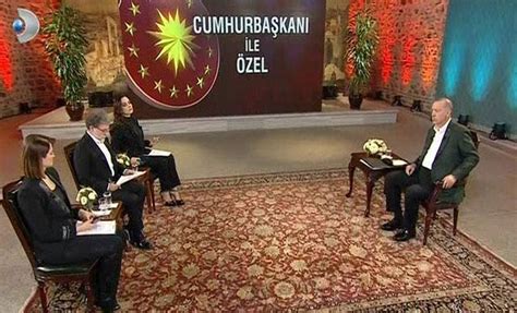 Cumhurbaşkanı Erdoğan dan CNN TÜRK Kanal D ortak yayınında önemli