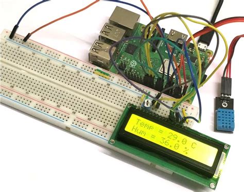 Tutorial Interfacing Dht Sensor With Raspberry Pi Temperature And