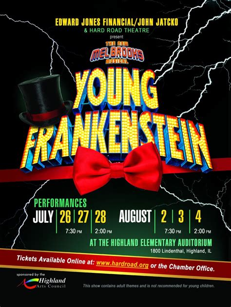 Young Frankenstein Opening Soon! | Hard Road Theatre