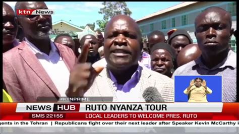 Ruto Nyanza Tour President Ruto To Start Tour On Friday Youtube