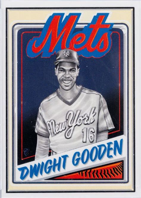 Dwight Gooden 2020 Topps Project By Mister Cartoon 5041 Price Guide